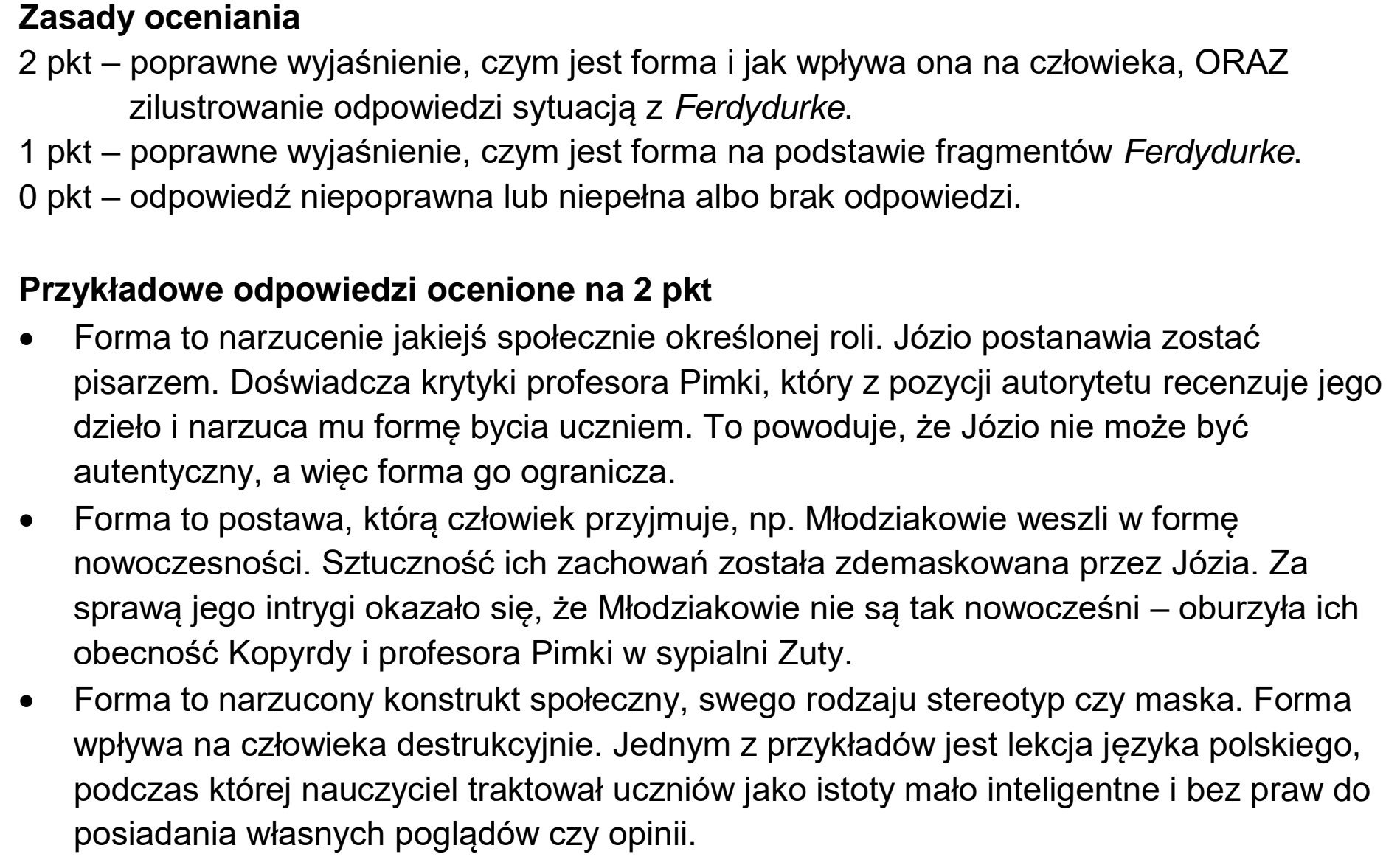 Matura próbna, grudzien 2024, odpowiedź do zadania 11