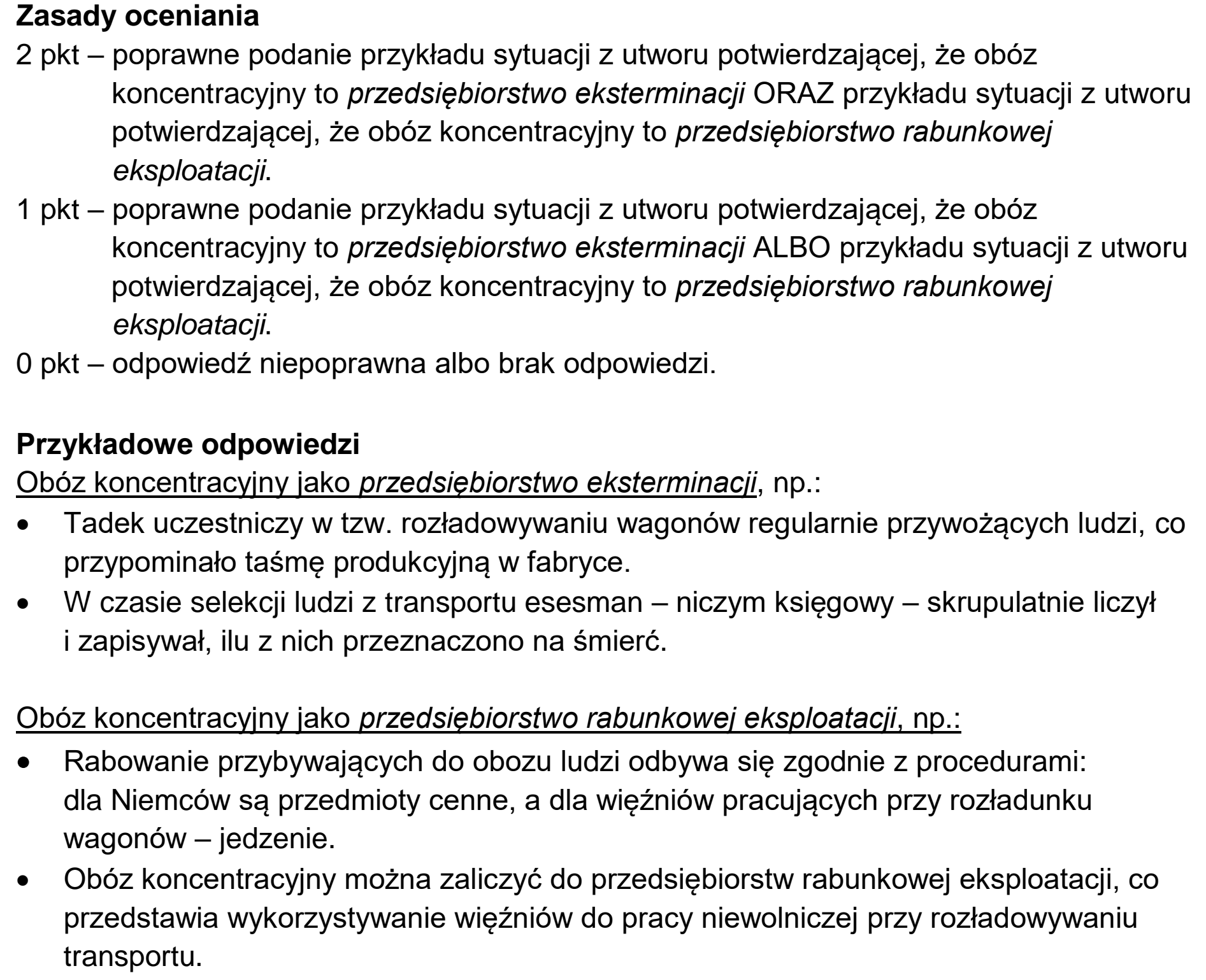 Matura próbna, grudzien 2024, odpowiedź do zadania 12