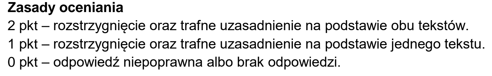Matura próbna, grudzien 2024, odpowiedź do zadania 3