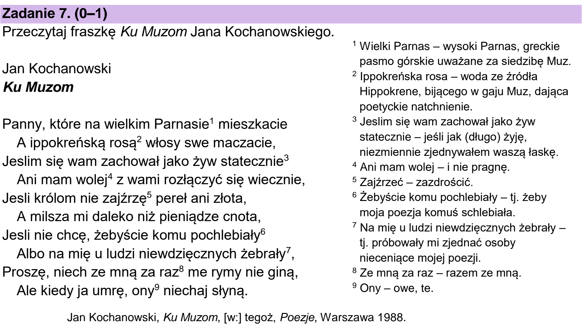 Matura próbna, grudzien 2024, podgląd zadania 7, fragment 1