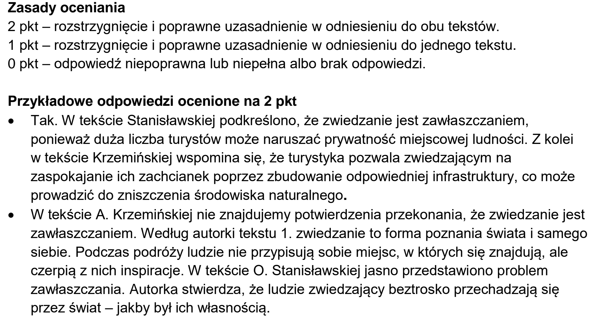 Matura, maj 2023, odpowiedź do zadania 3