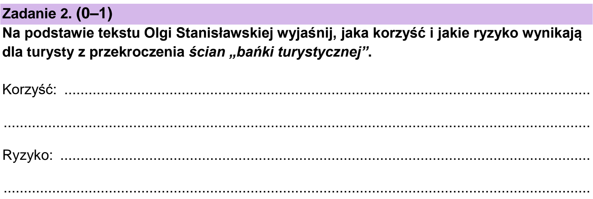 Matura, maj 2023, podgląd zadania 2