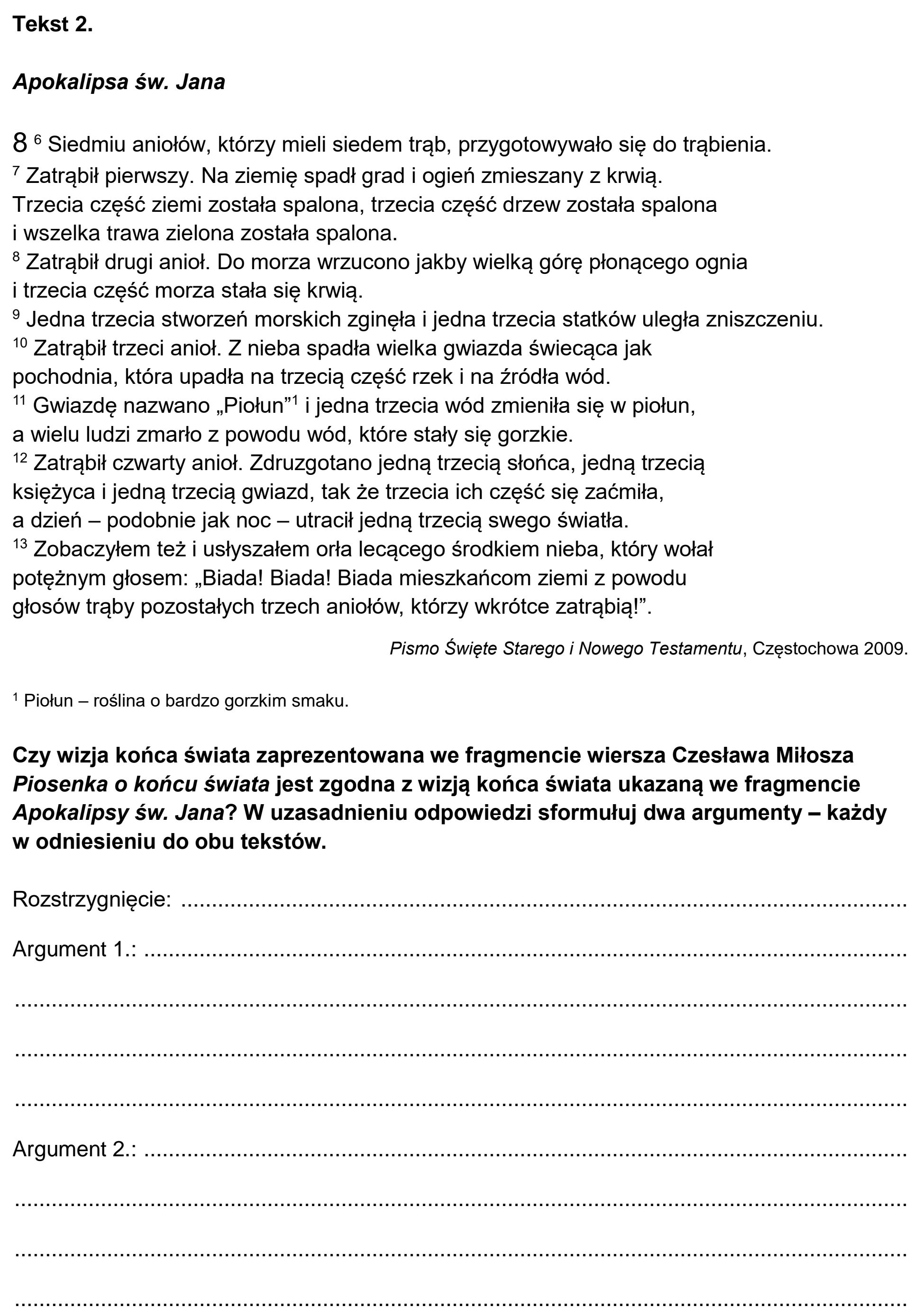Matura, maj 2023, podgląd zadania 8, fragment 2
