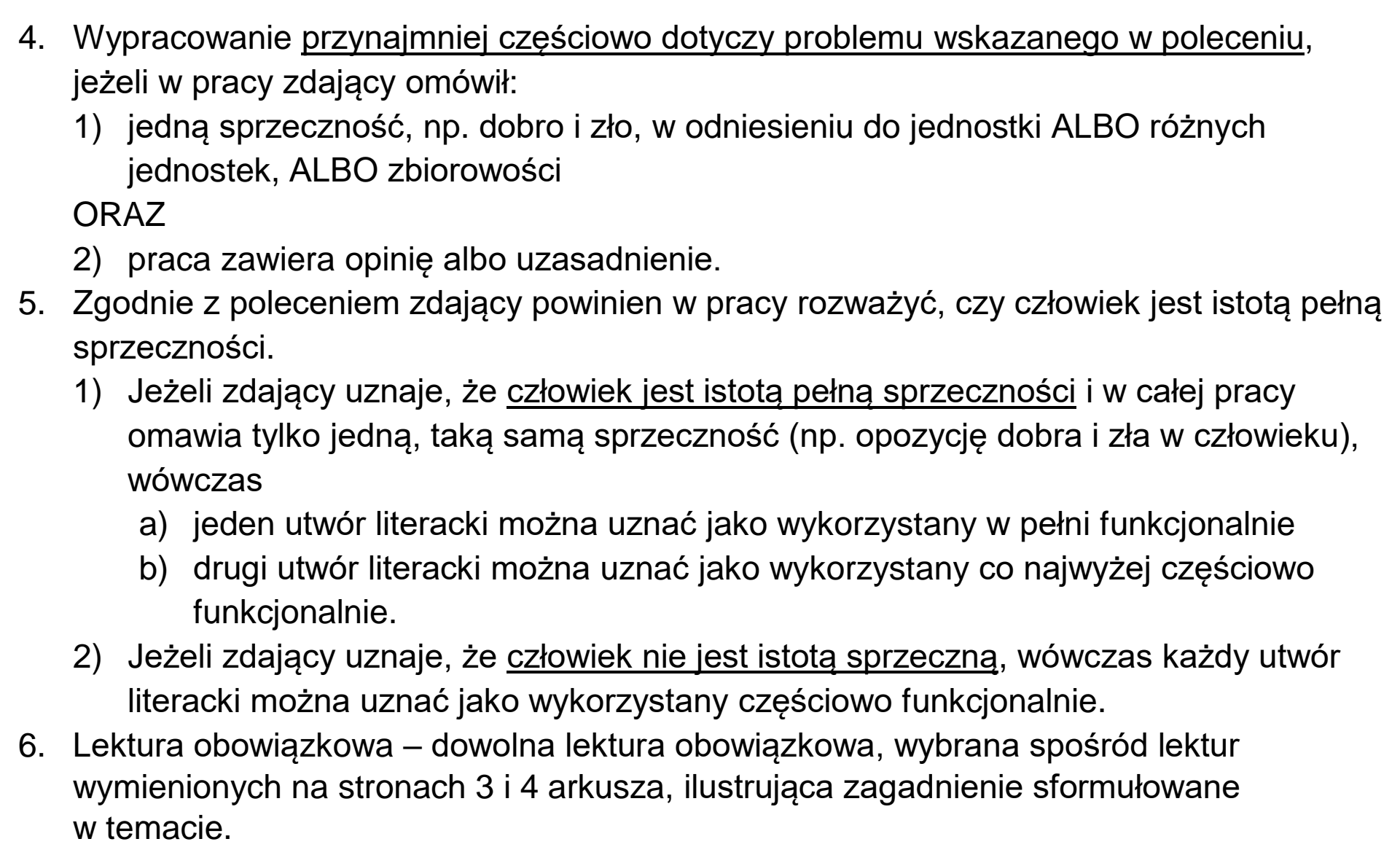 Matura, maj 2023, odpowiedź do zadania 1, fragment 2