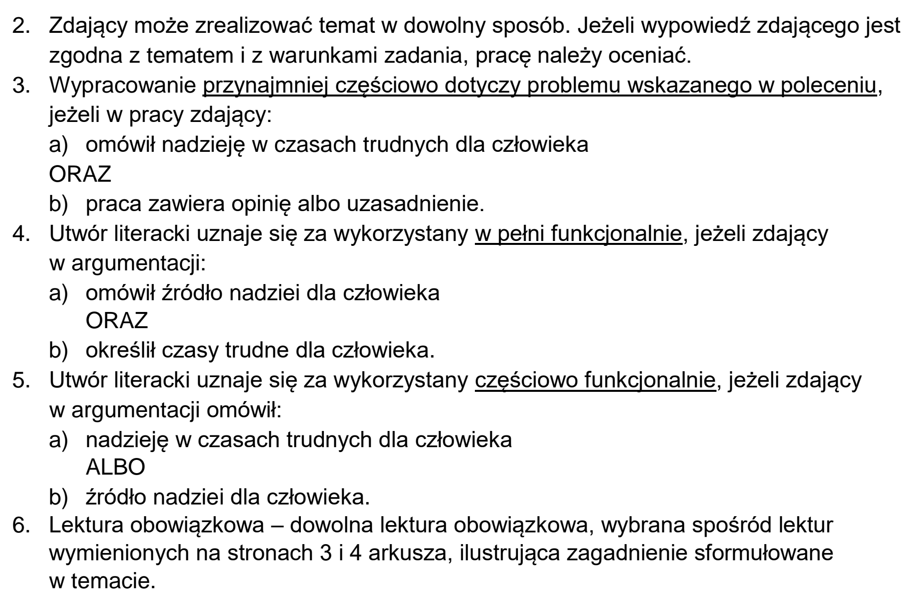 Matura, maj 2025, odpowiedź do zadania 1, fragment 2