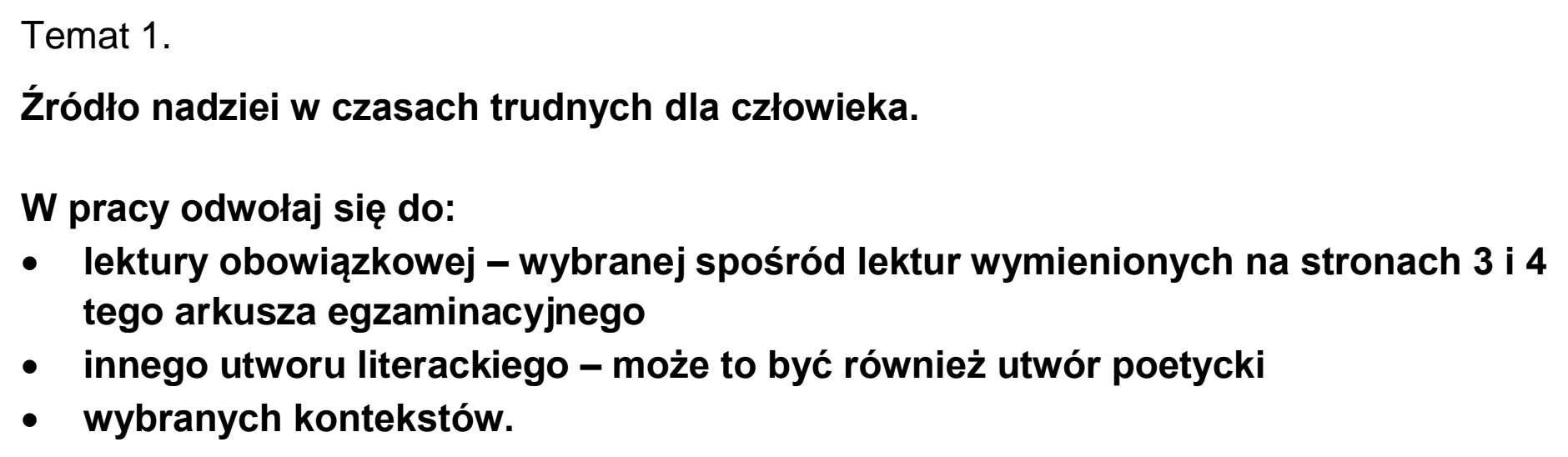 Matura, maj 2025, podgląd zadania 1