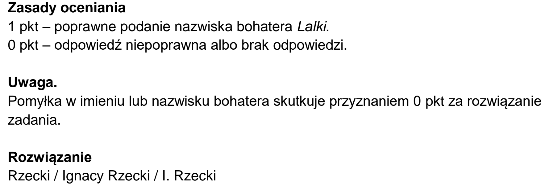 Matura, maj 2026, odpowiedź do zadania 11.1