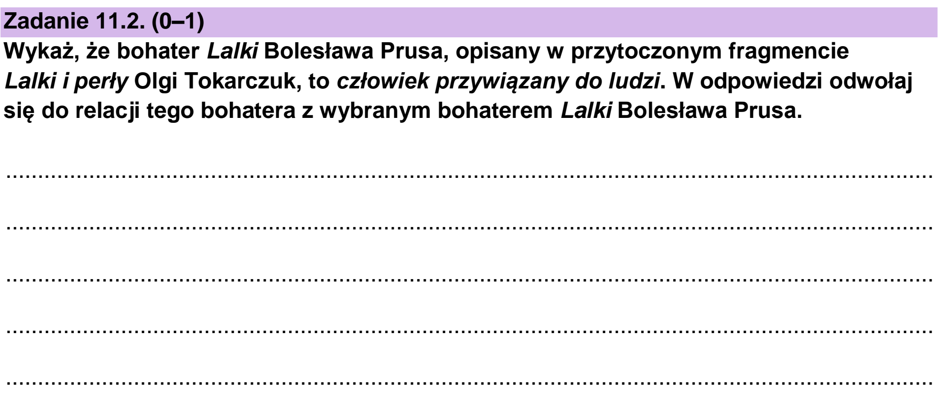 Matura, maj 2026, zadanie 11.2