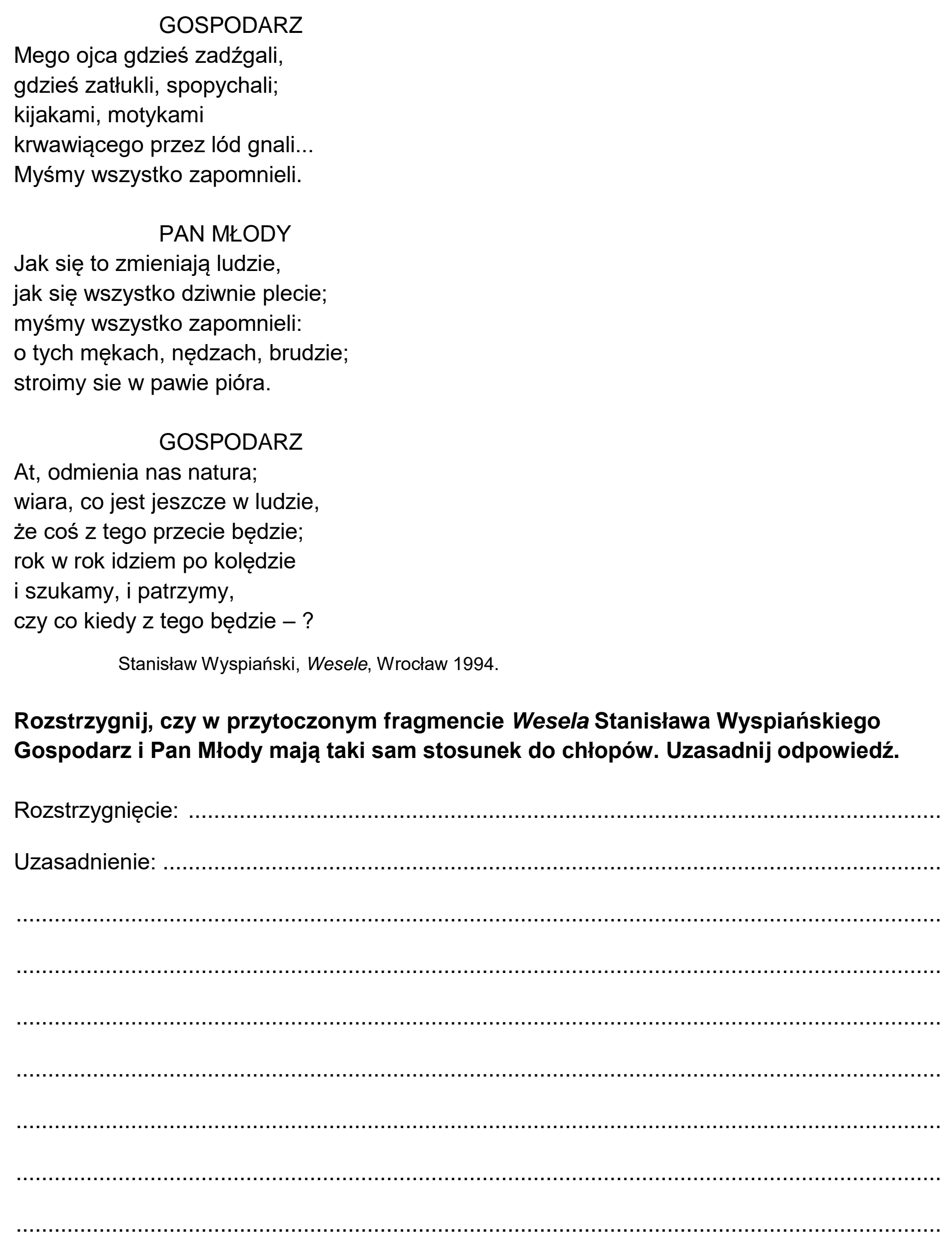 Matura próbna, marzec 2026, podgląd zadania 12, fragment 2