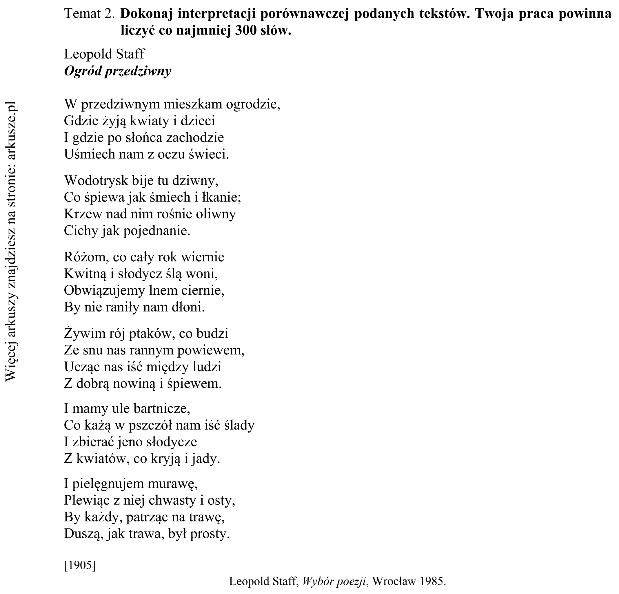 Matura dodatkowa, czerwiec 2016, podgląd zadania 2, fragment 1