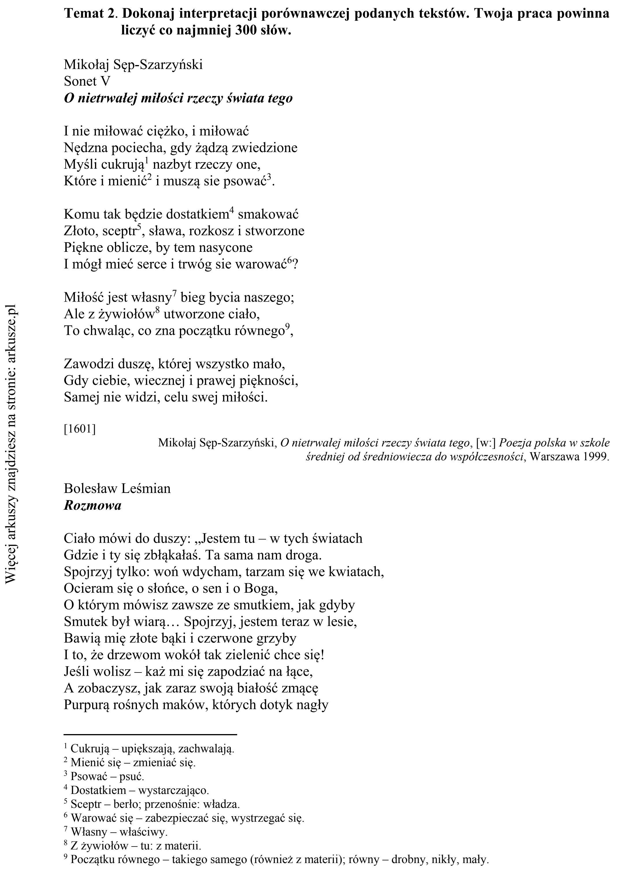 Matura dodatkowa, czerwiec 2018, zadanie 2, fragment 1