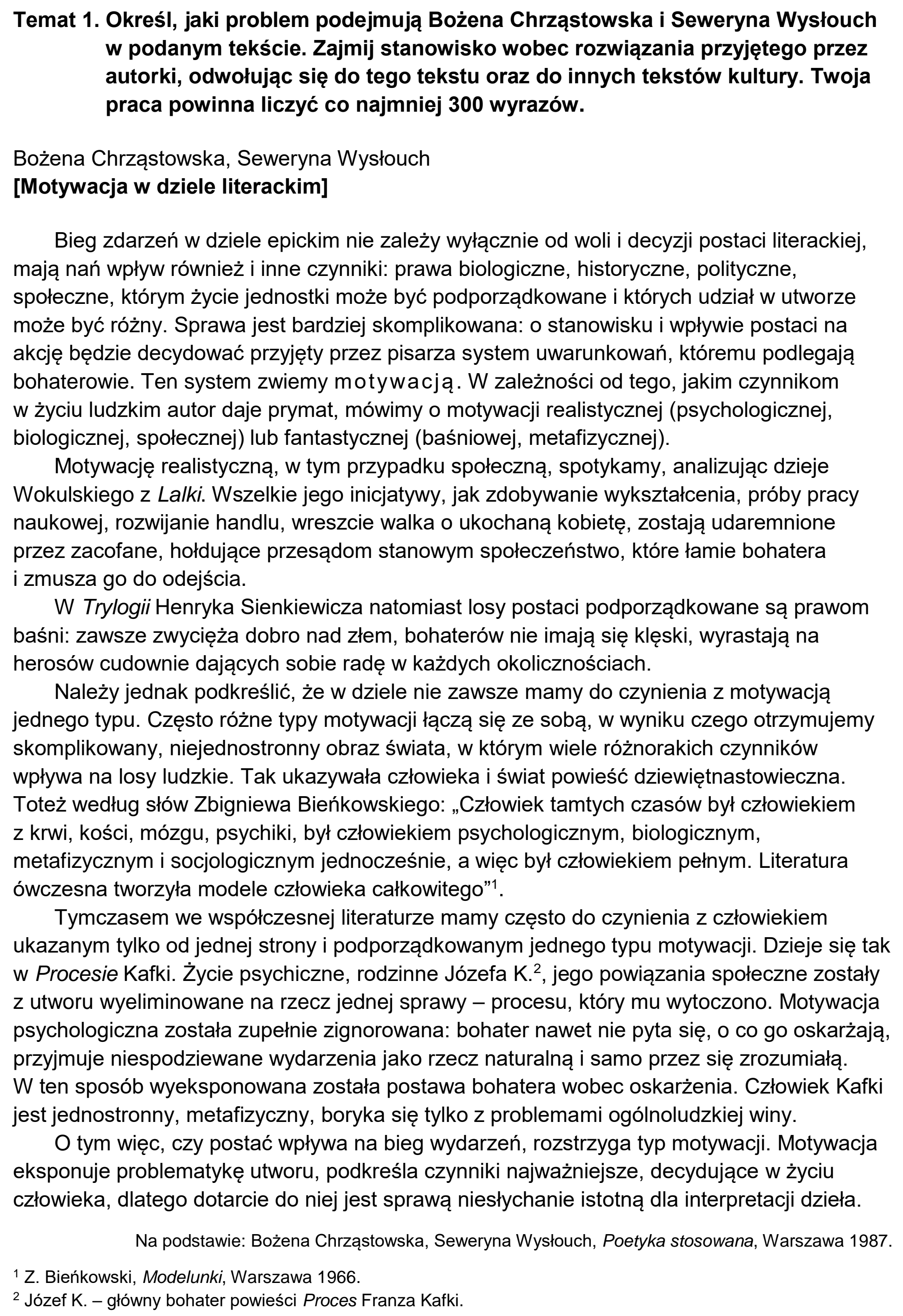 Matura dodatkowa, czerwiec 2025, zadanie 1