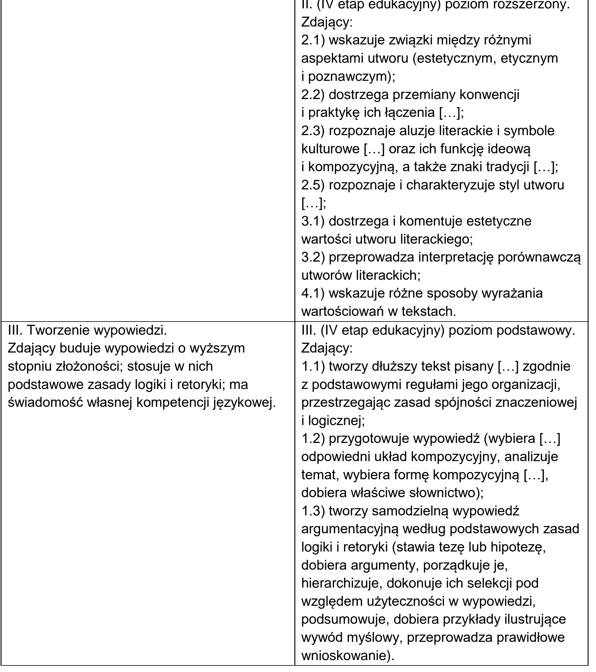 Matura dodatkowa, czerwiec 2026, odpowiedź do zadania 2, fragment 2