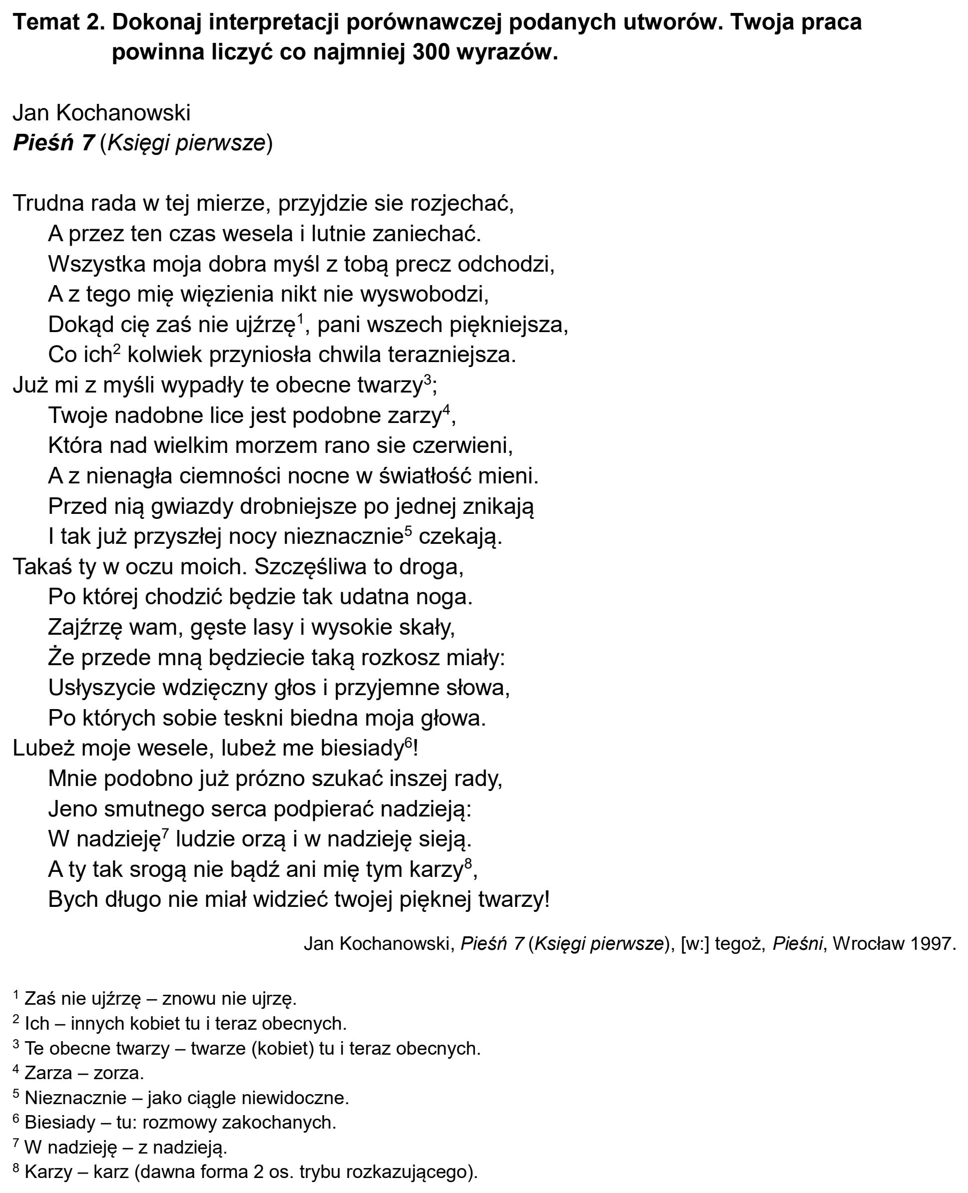 Matura dodatkowa, czerwiec 2026, podgląd zadania 2, fragment 1