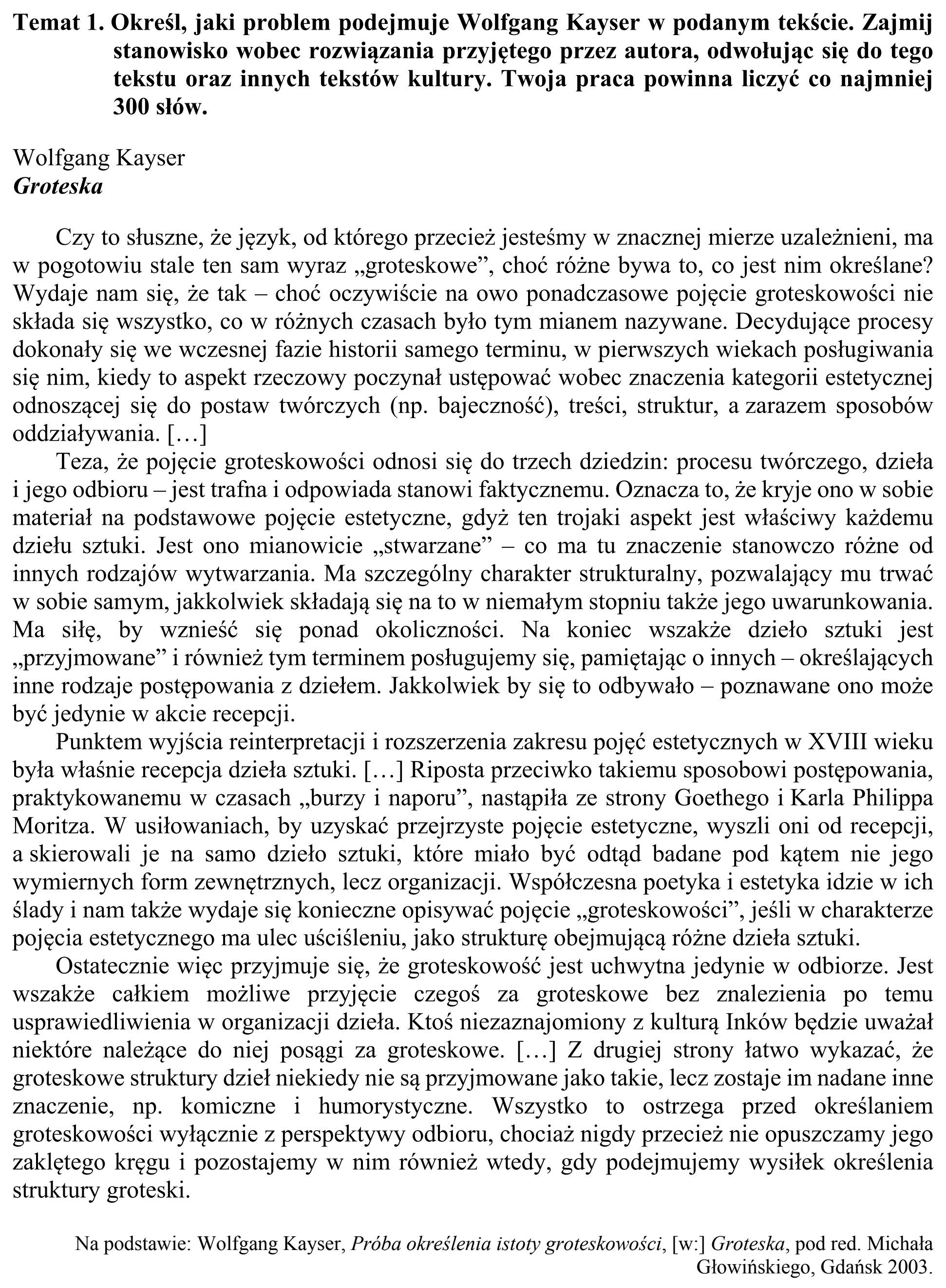 Matura, maj 2017, podgląd zadania 1