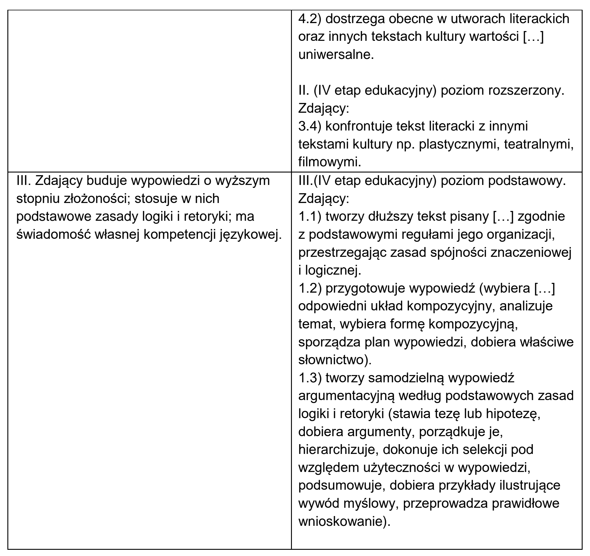Matura, maj 2021, odpowiedź do zadania 1, fragment 2
