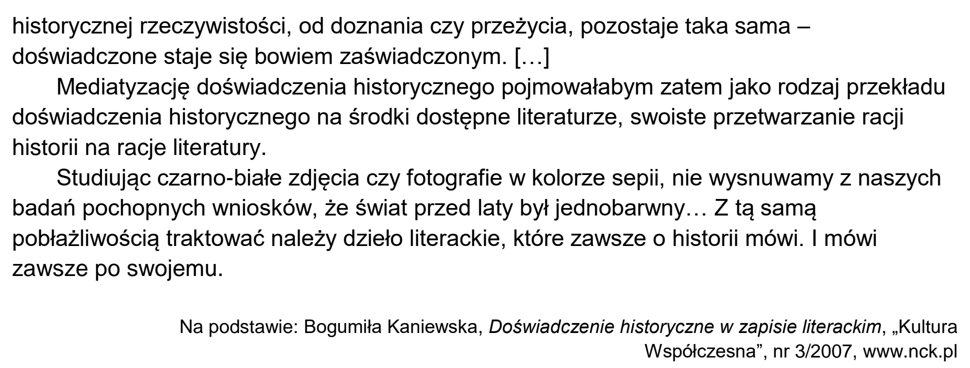 Matura, maj 2022, zadanie 1, fragment 2