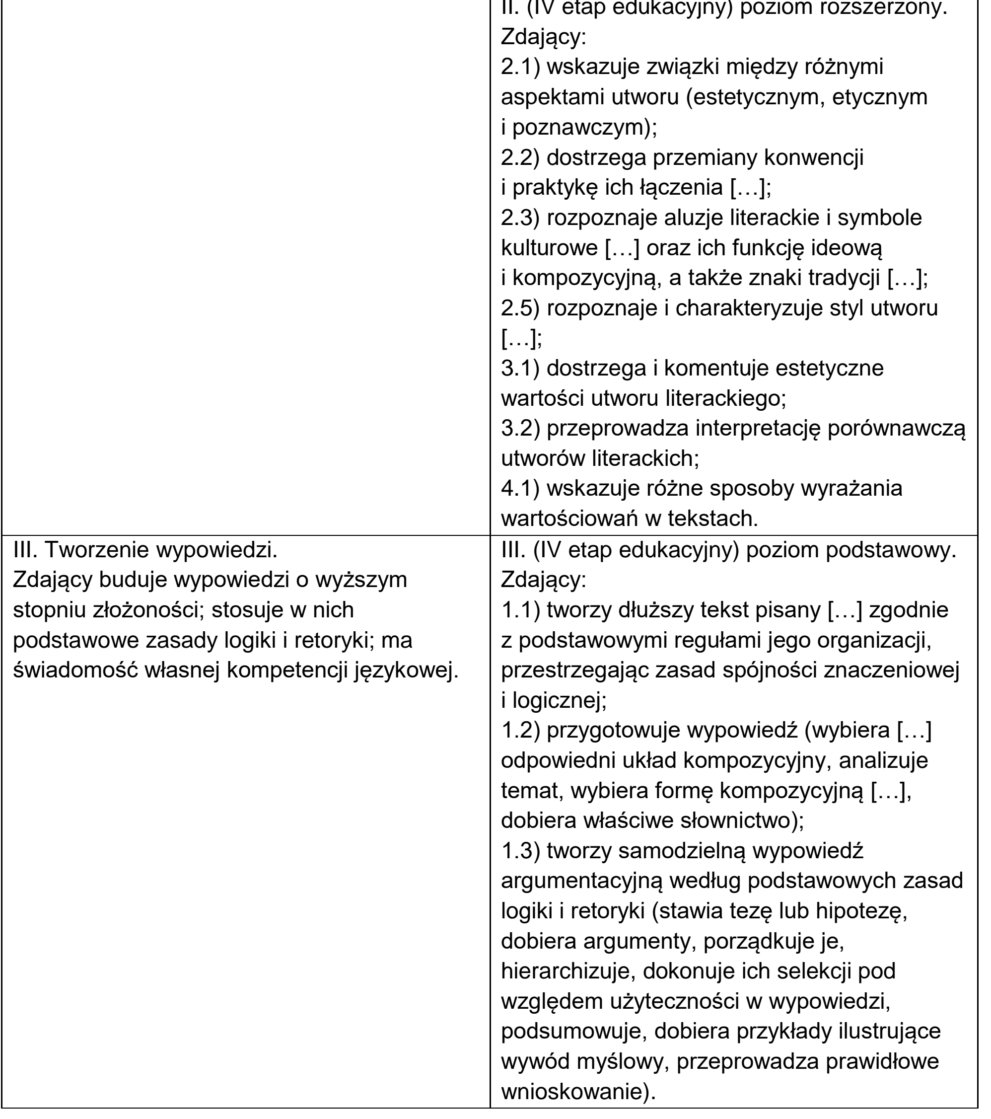Matura, maj 2026, odpowiedź do zadania 2, fragment 2