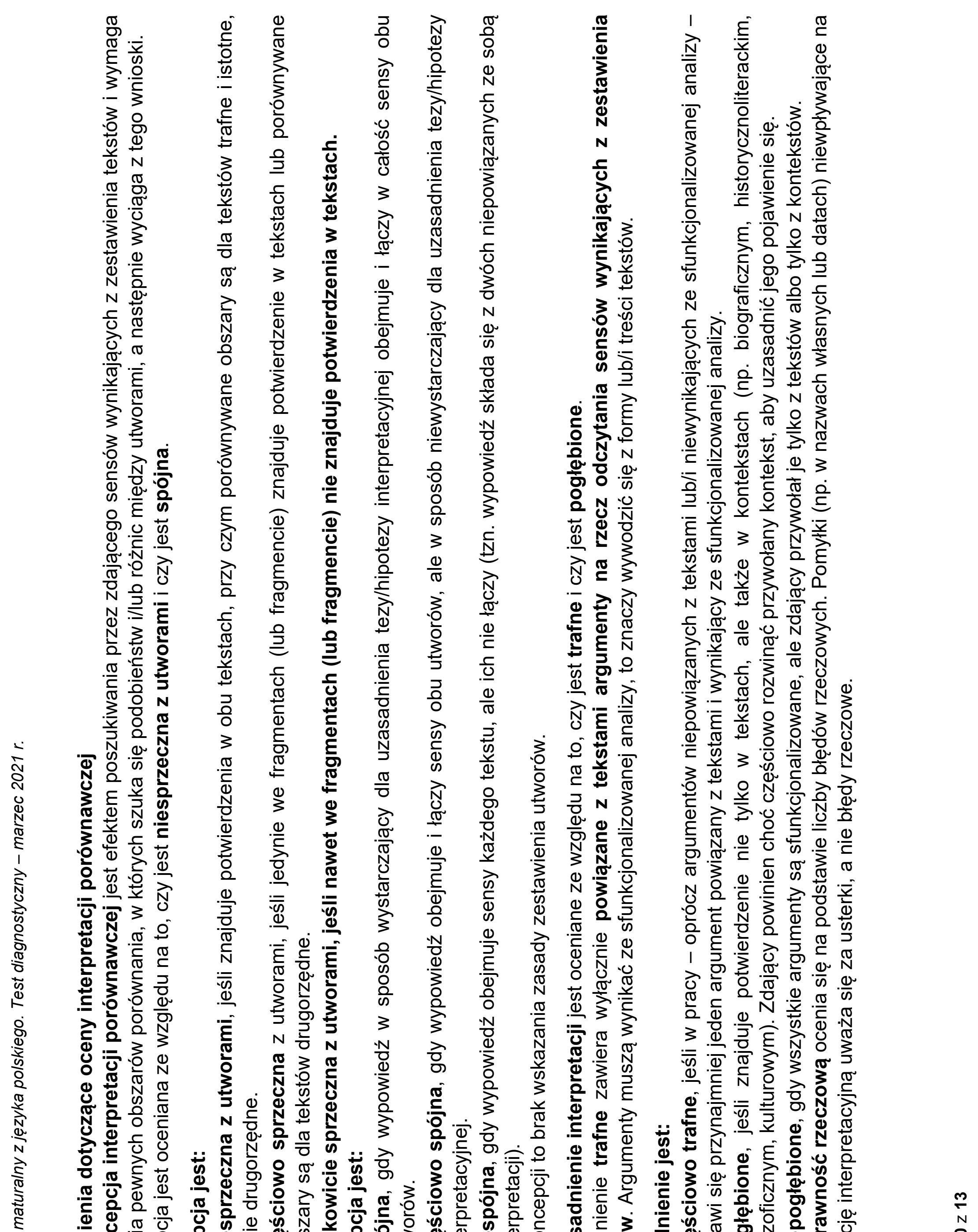 Matura próbna, marzec 2021, odpowiedź do zadania 2, fragment 4