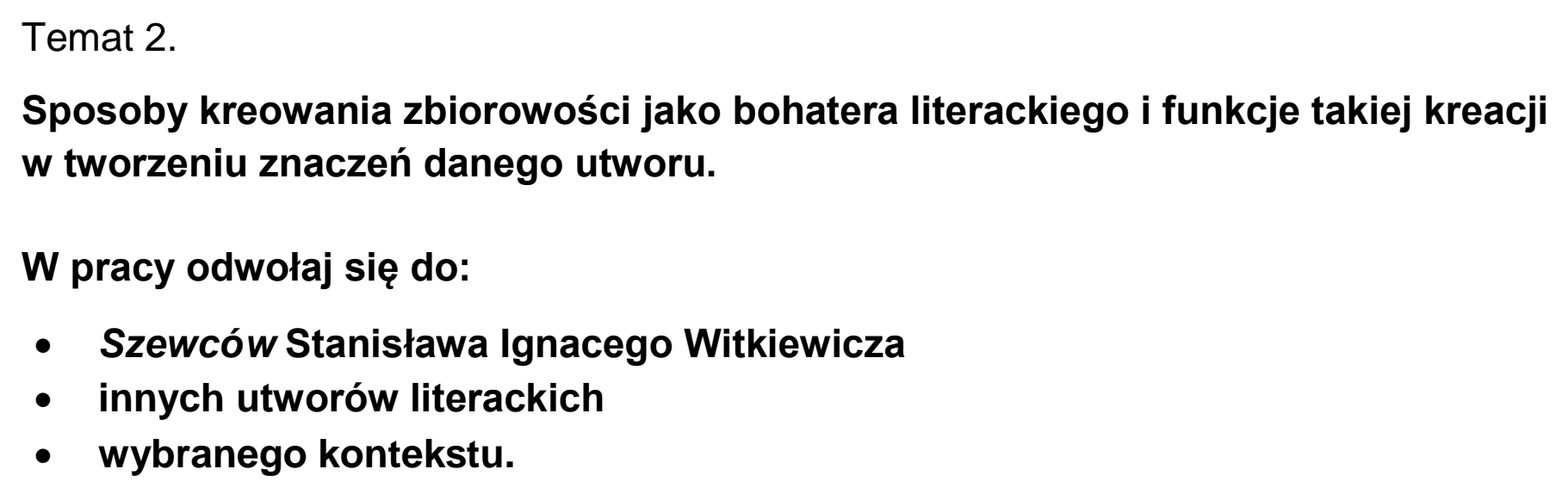 Matura dodatkowa, czerwiec 2026, podgląd zadania 2
