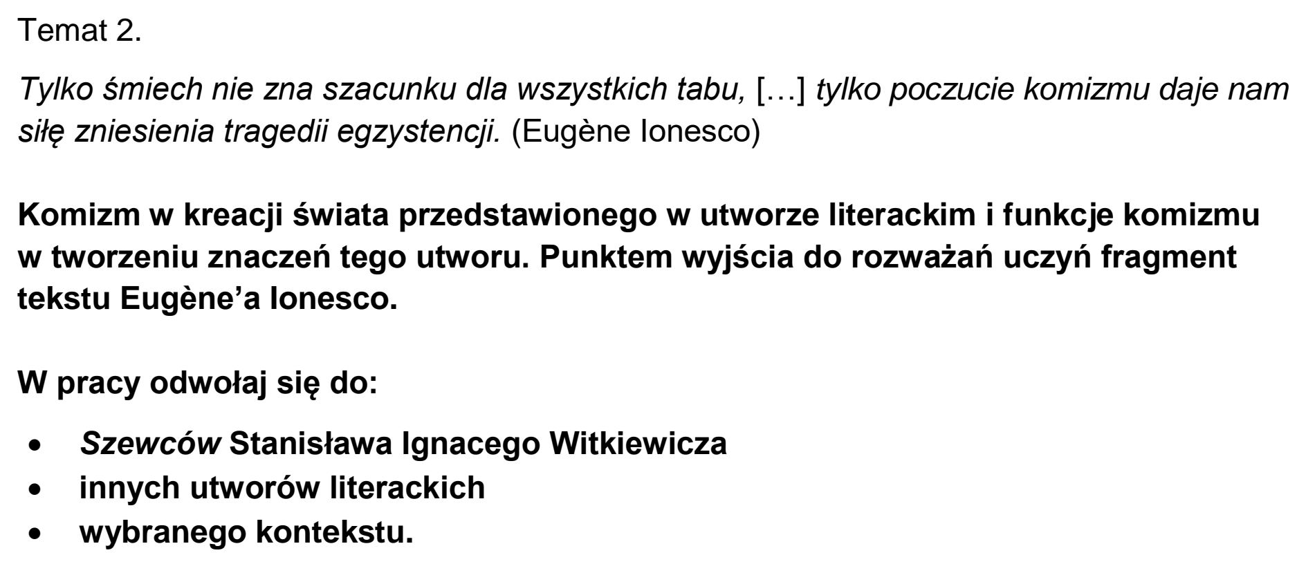 Matura próbna, grudzien 2024, podgląd zadania 2