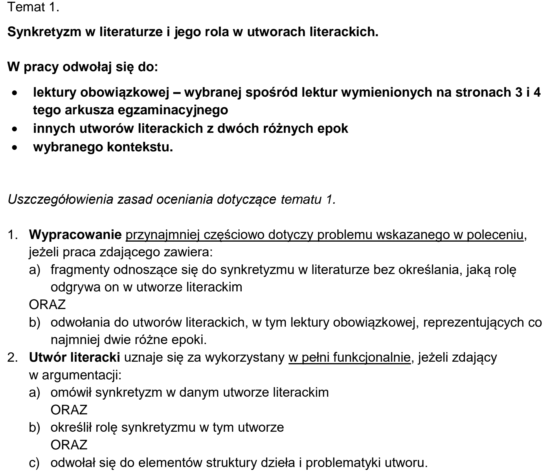 Matura, maj 2024, odpowiedź do zadania 1, fragment 1