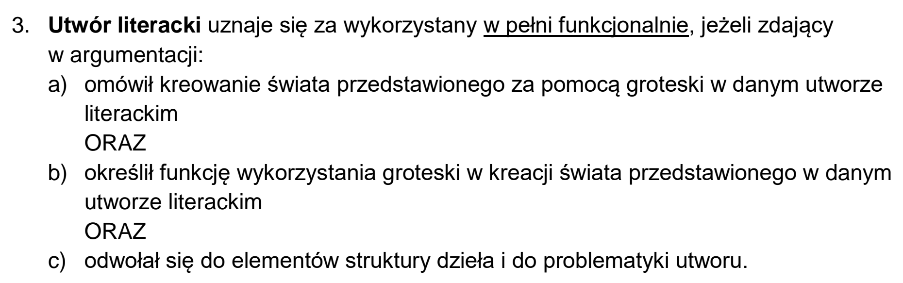 Matura, maj 2026, odpowiedź do zadania 1, fragment 2