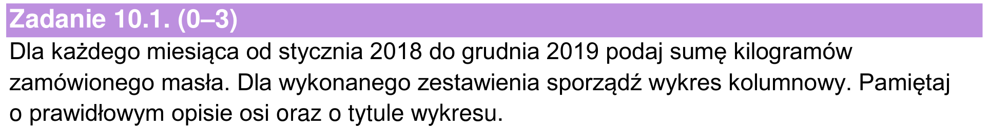 Informator maturalny 2024, zadanie 10.1
