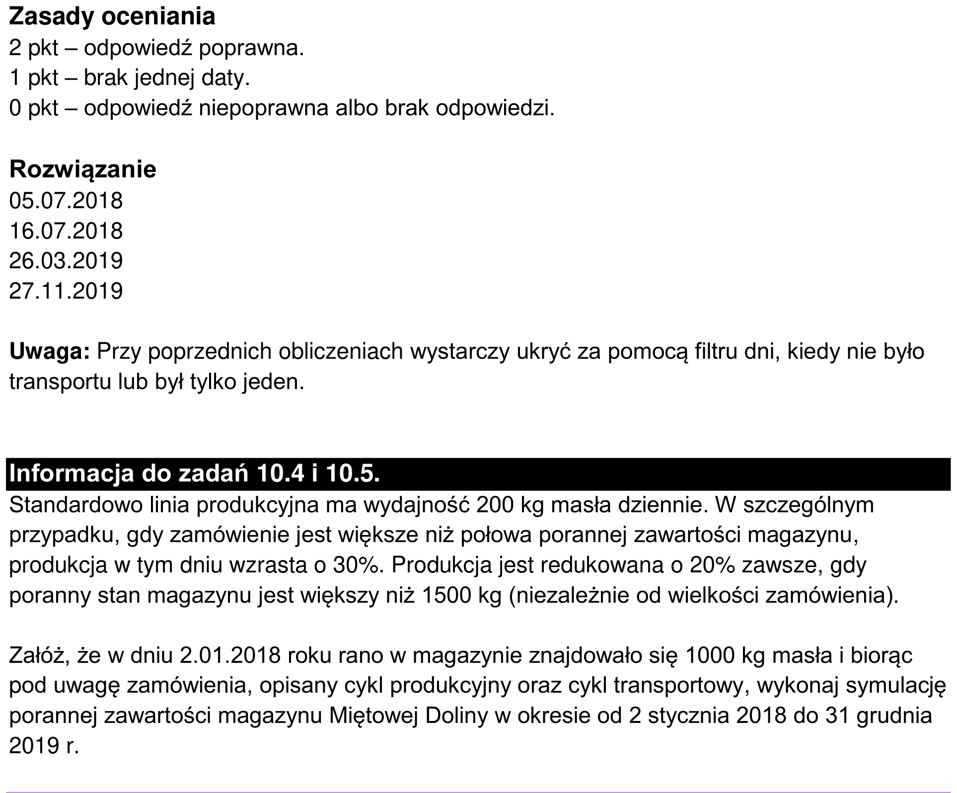 Informator maturalny 2024, odpowiedź do zadania 10.3