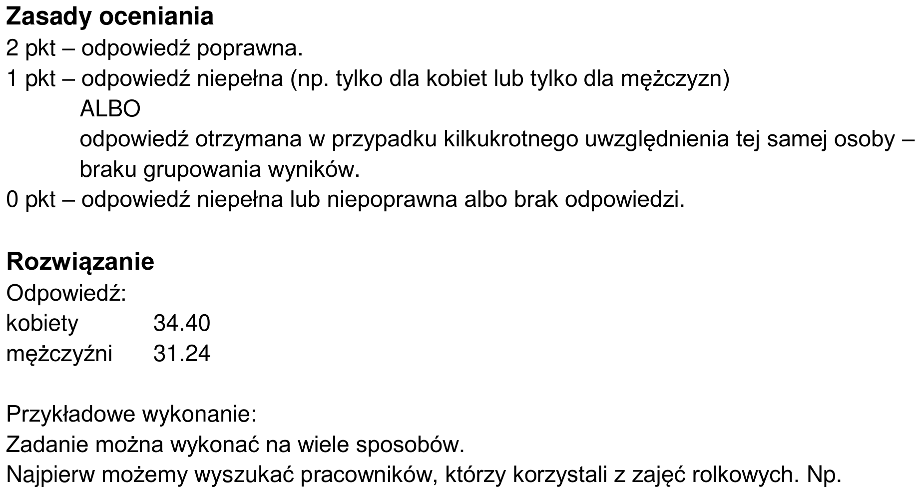 Informator maturalny 2024, odpowiedź do zadania 13.4, fragment 1
