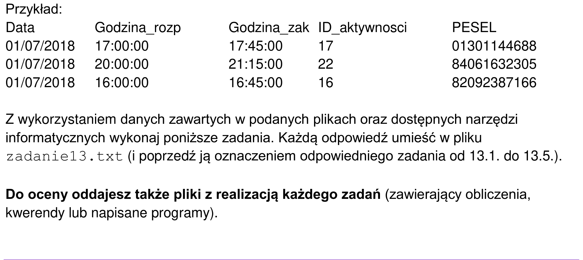 Informator maturalny 2024, wstęp zadania 13, fragment 2