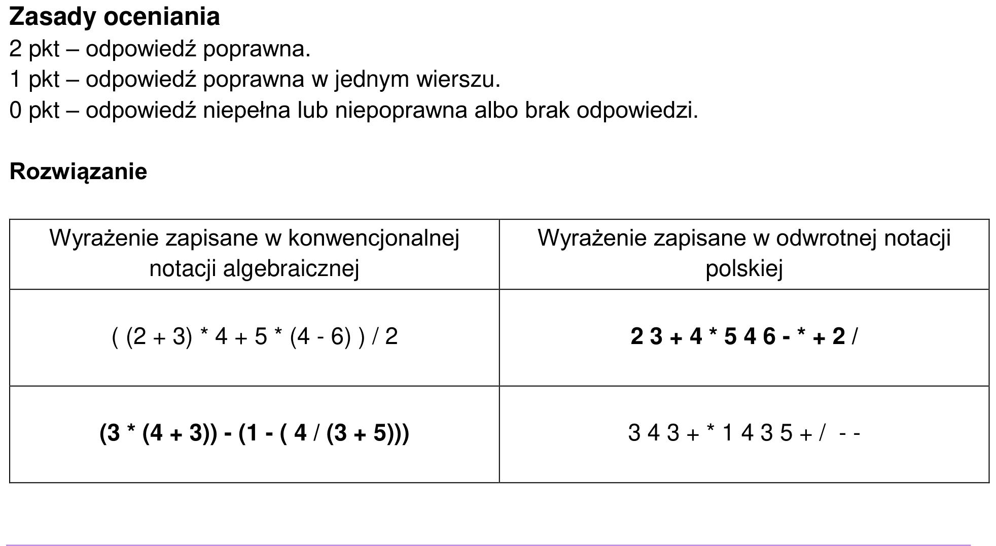 Informator maturalny 2024, odpowiedź do zadania 9.1