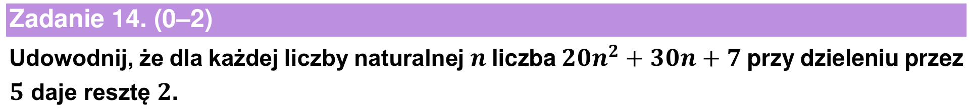 Informator maturalny 2022 – podstawa, zadanie 14