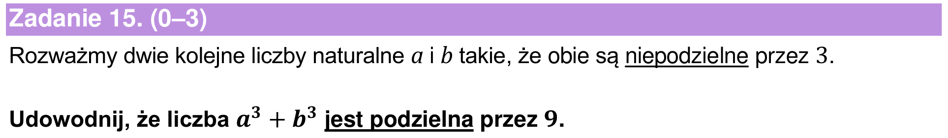 Informator maturalny 2022 – podstawa, zadanie 15