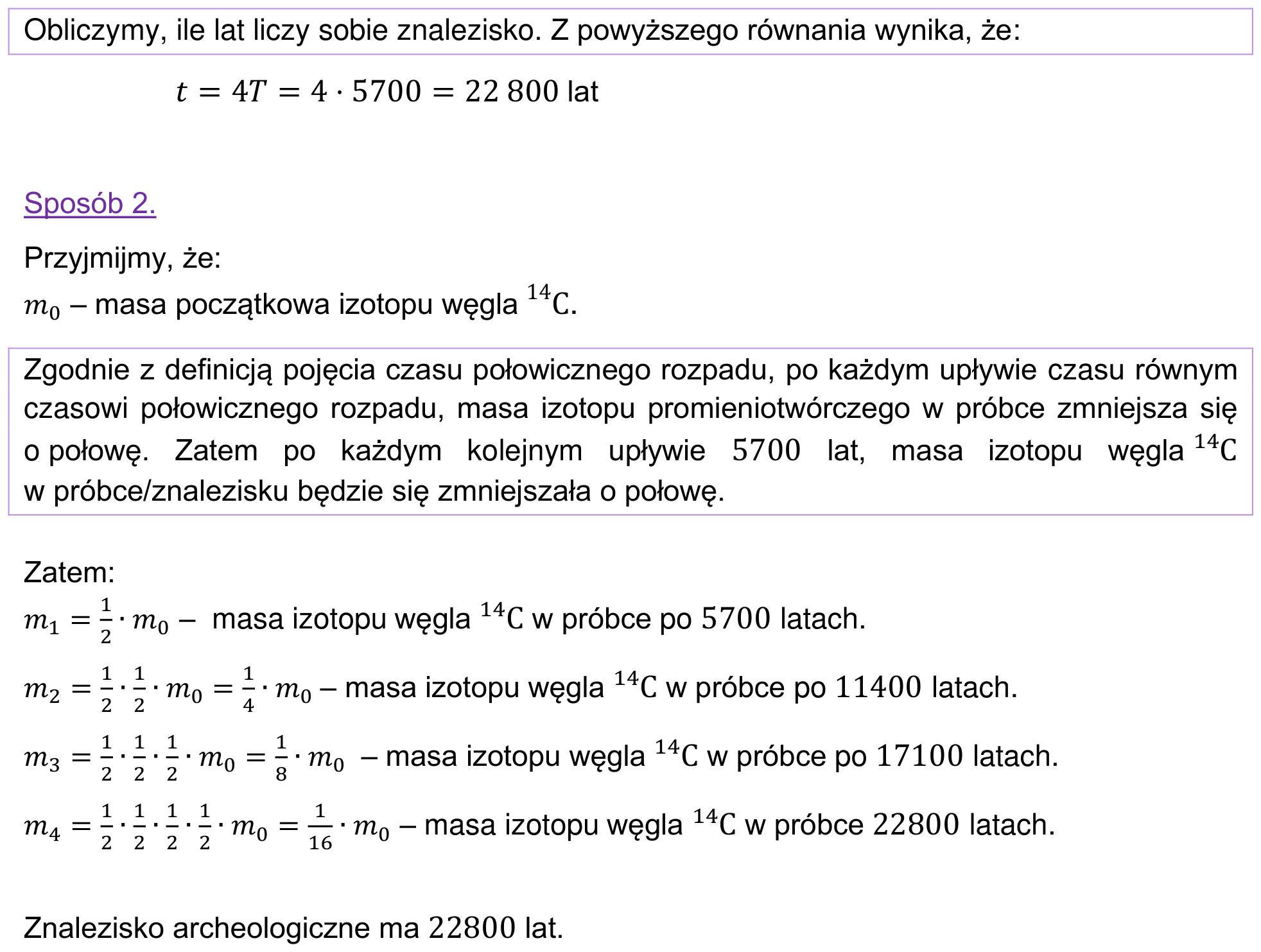 Informator maturalny 2022 – podstawa, odpowiedź do zadania 27.2, fragment 2