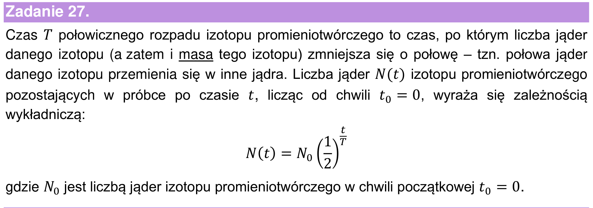 Informator maturalny 2022 – podstawa, wstęp zadania 27