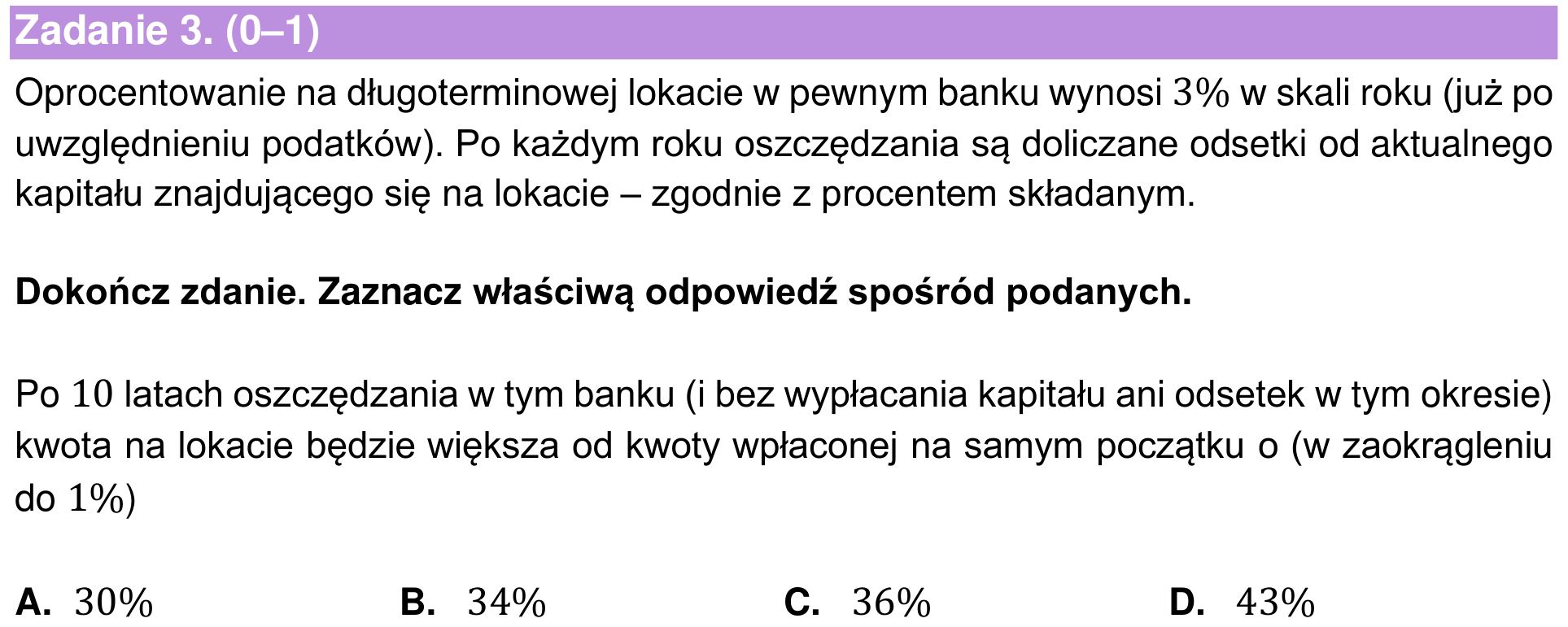 Informator maturalny 2022 – podstawa, zadanie 3