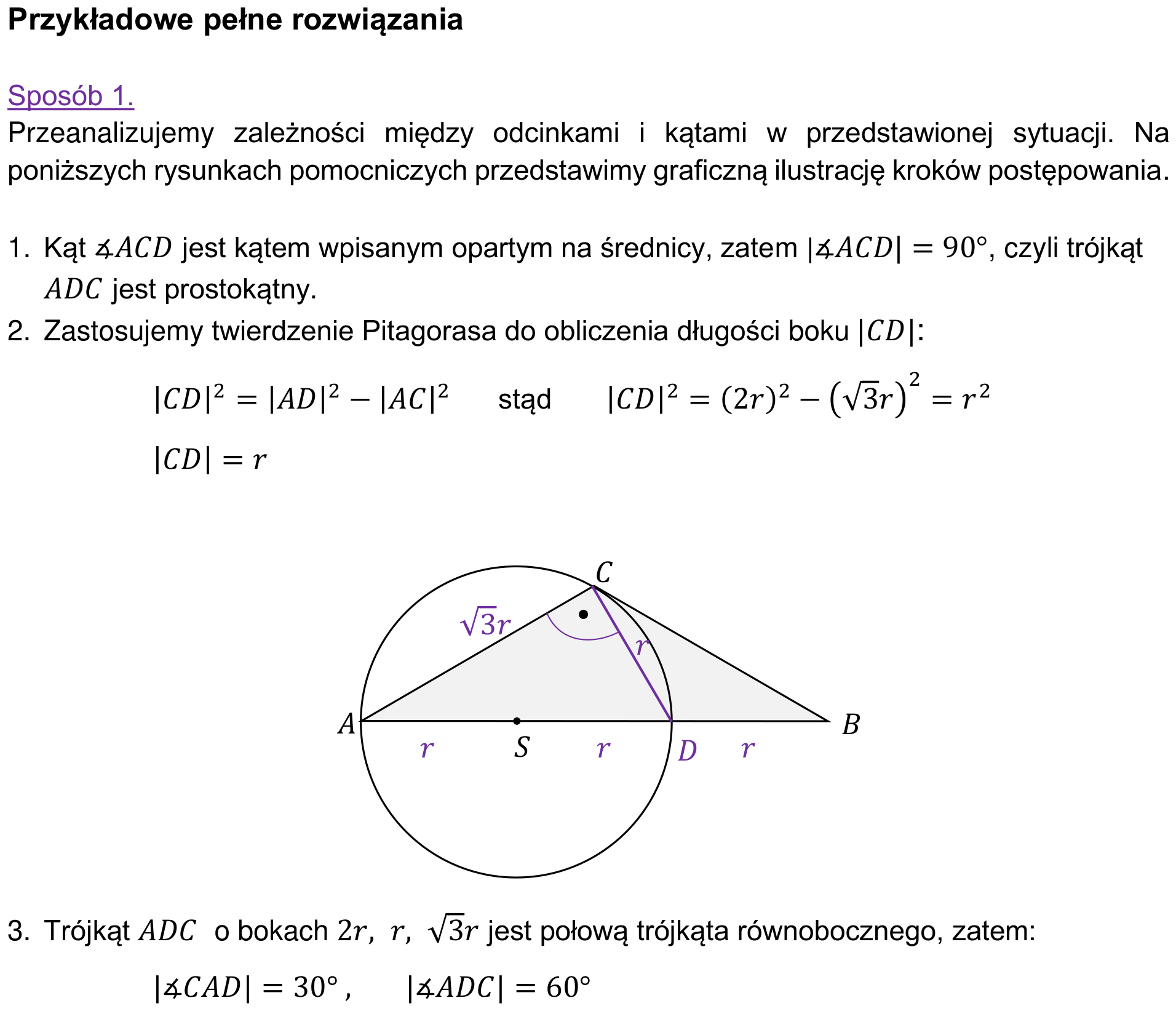 Informator maturalny 2022 – podstawa, odpowiedź do zadania 31, fragment 1