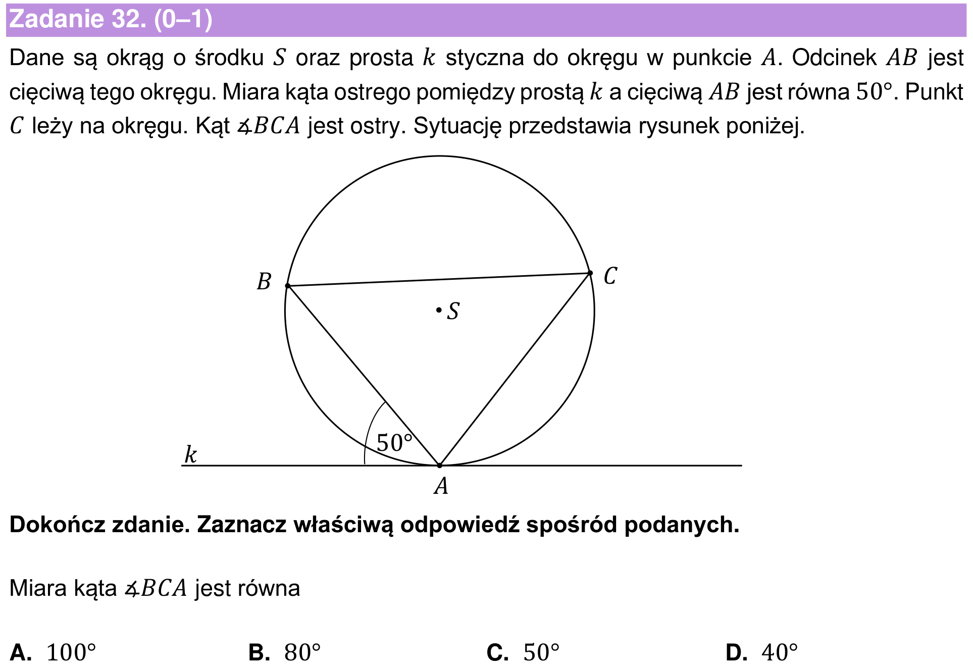 Informator maturalny 2022 – podstawa, zadanie 32