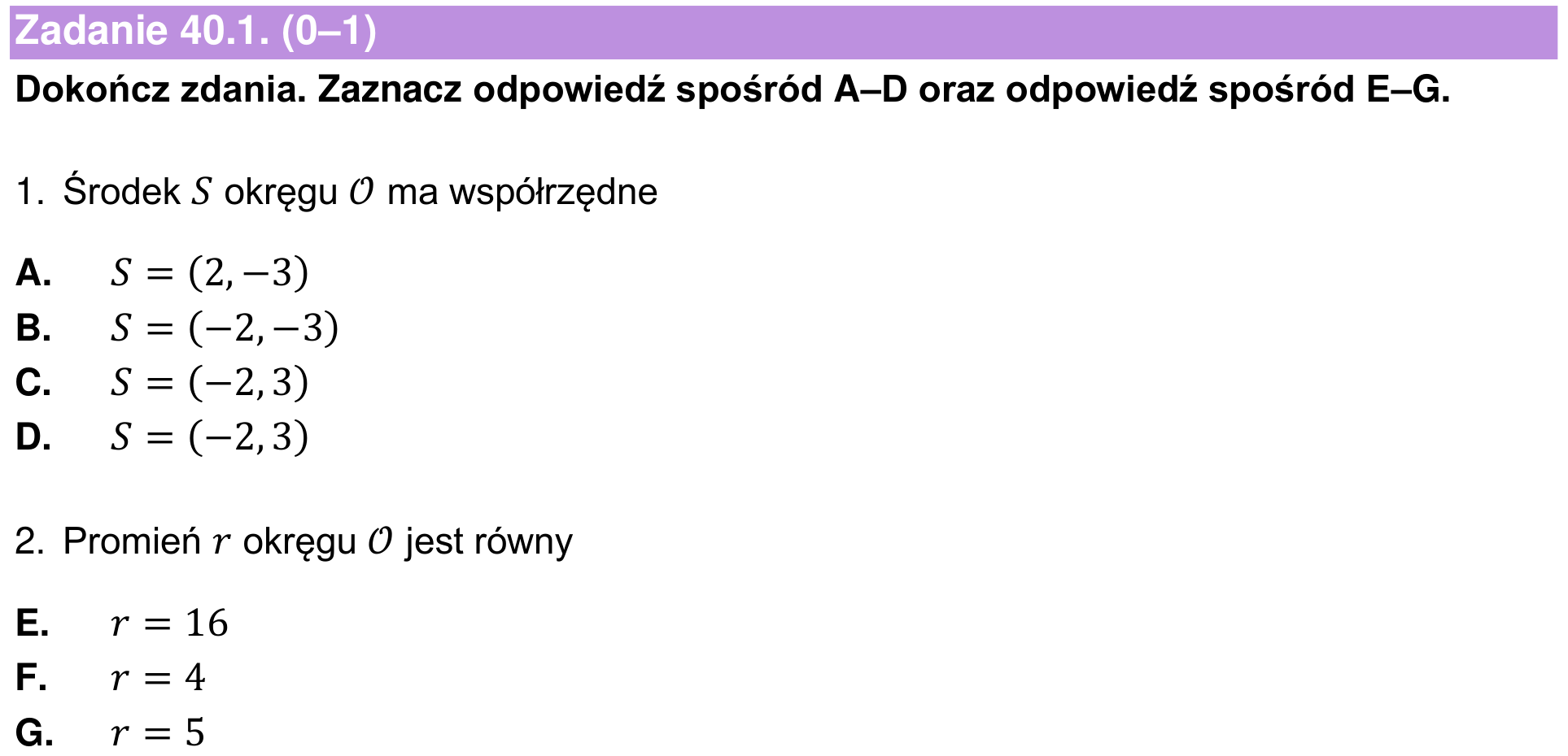 Informator maturalny 2022 – podstawa, zadanie 40.1