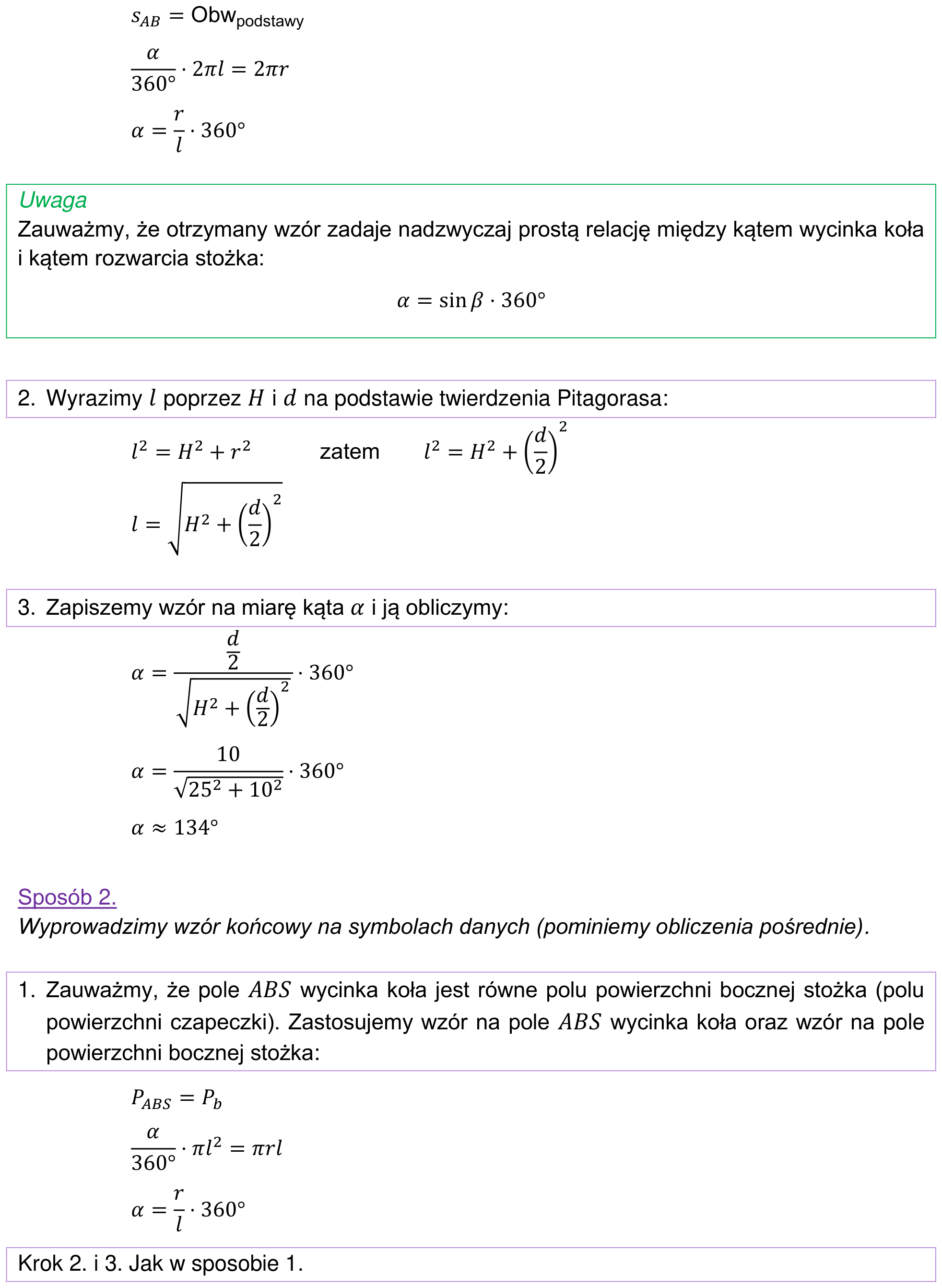 Informator maturalny 2022 – podstawa, odpowiedź do zadania 45.2, fragment 2