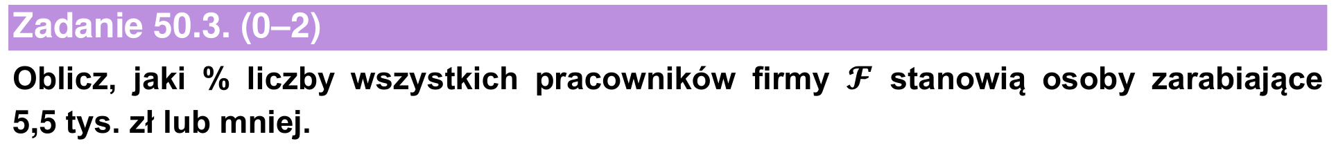 Informator maturalny 2022 – podstawa, zadanie 50.3
