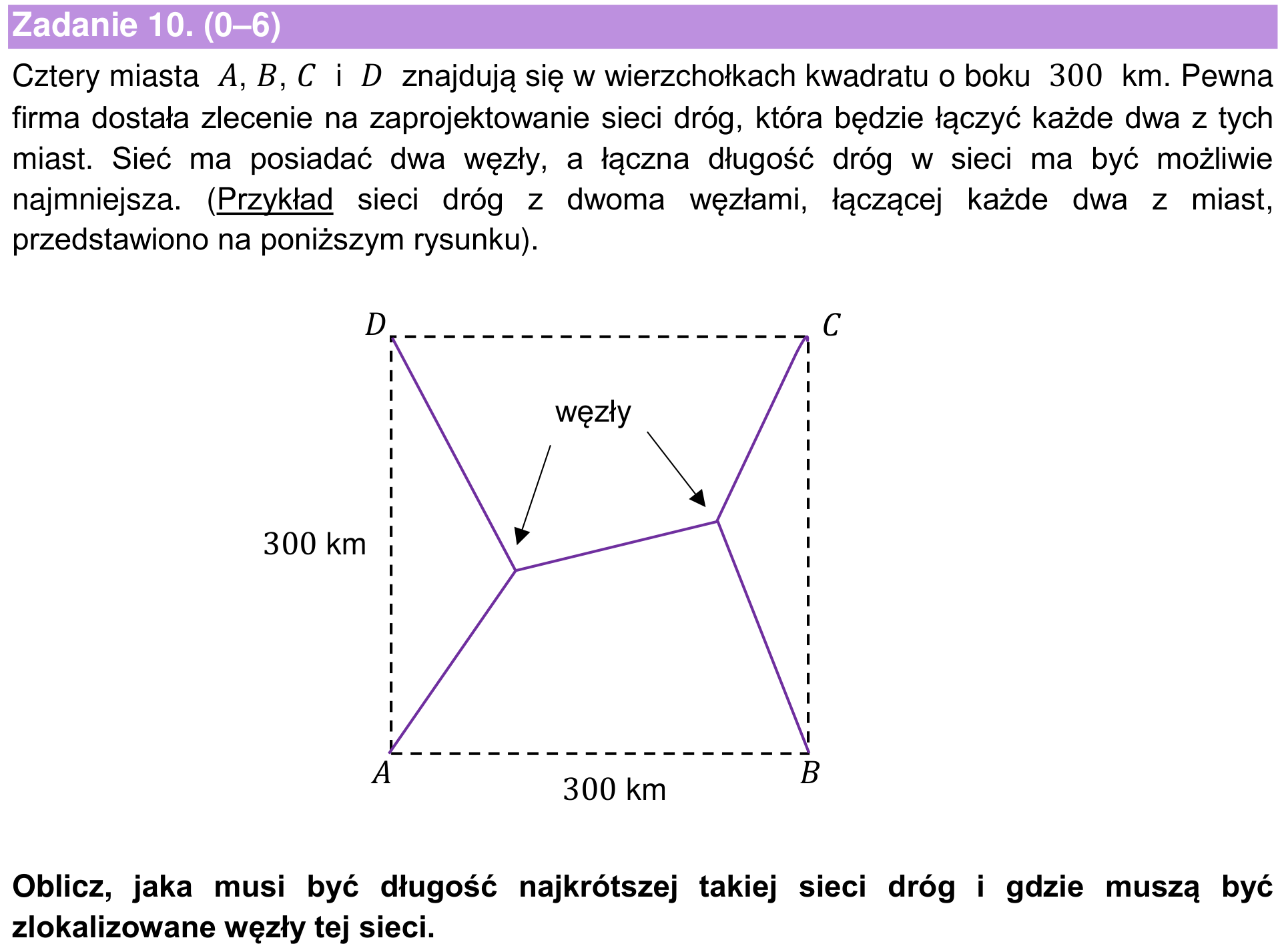 Informator maturalny 2022 – rozszerzenie, zadanie 10