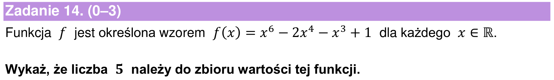 Informator maturalny 2022 – rozszerzenie, zadanie 14