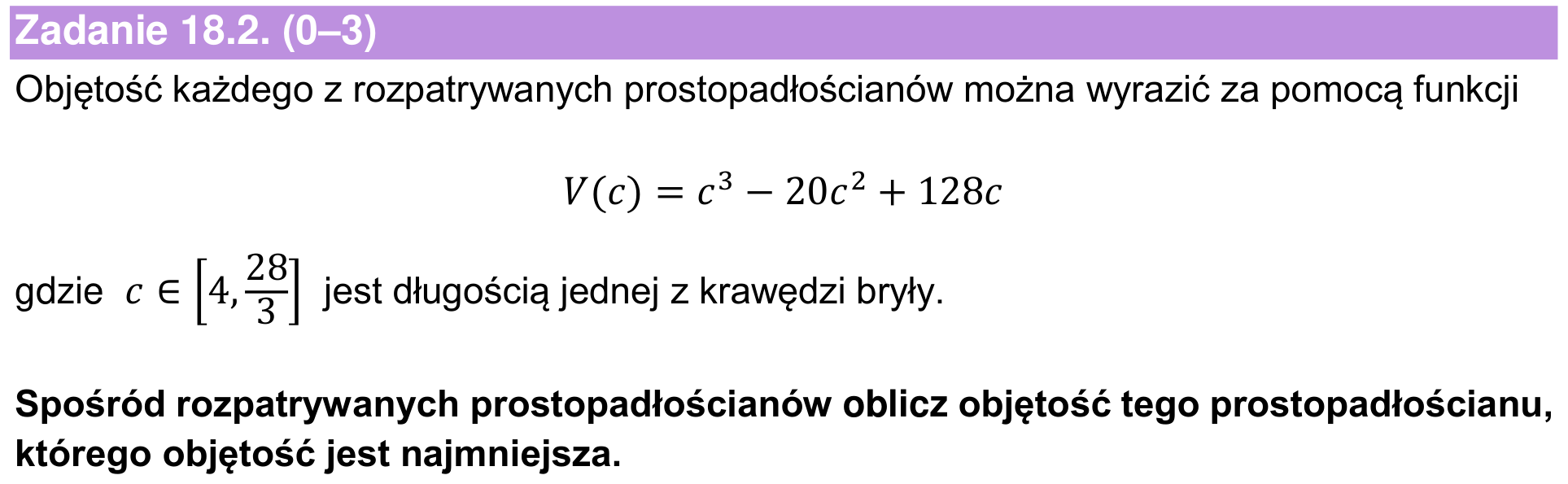 Informator maturalny 2022 – rozszerzenie, zadanie 18.2