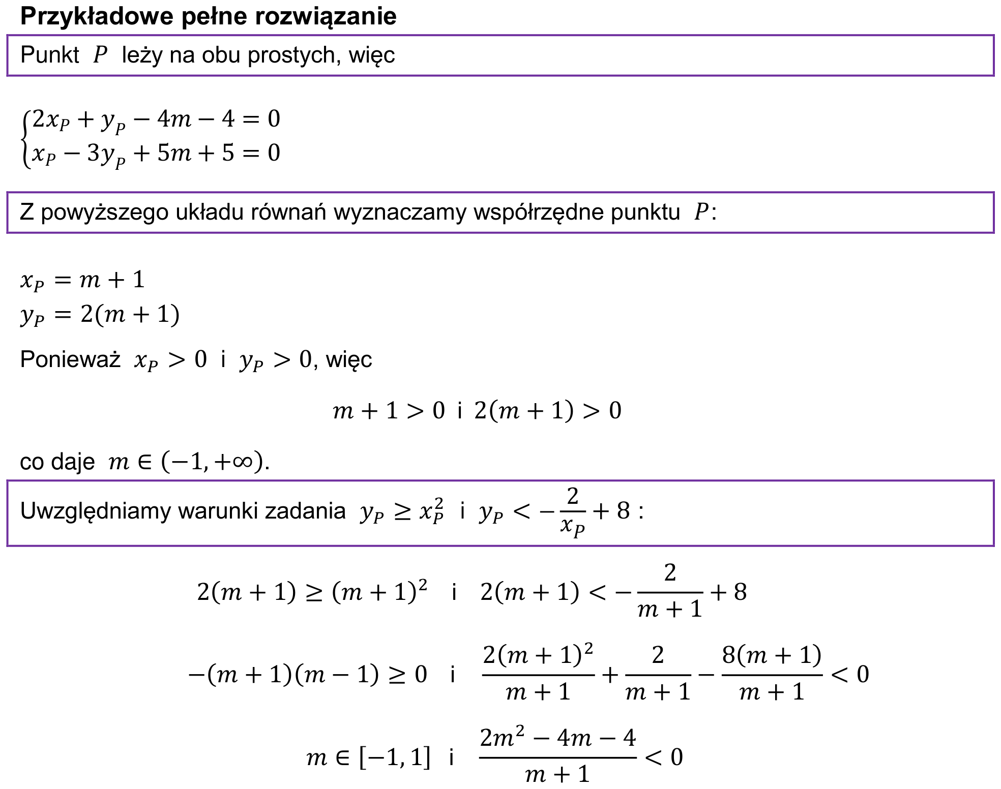 Informator maturalny 2022 – rozszerzenie, odpowiedź do zadania 22, fragment 1