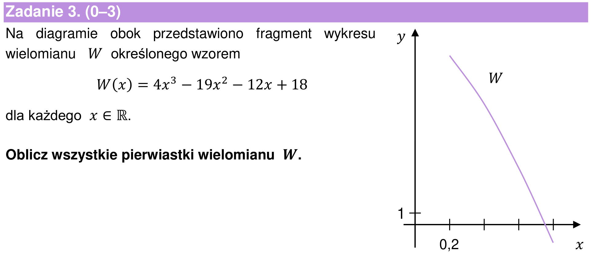 Informator maturalny 2022 – rozszerzenie, zadanie 3