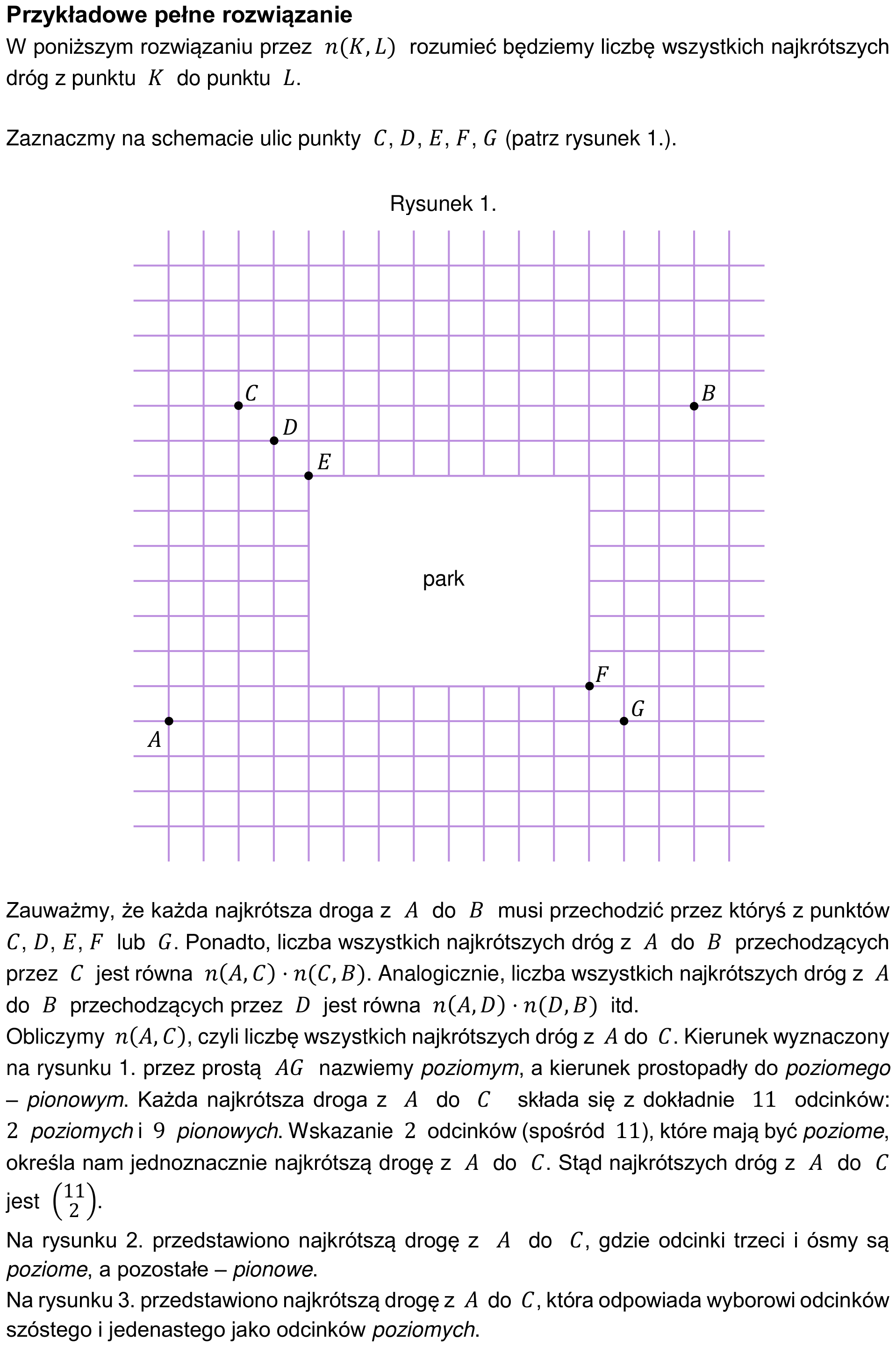 Informator maturalny 2022 – rozszerzenie, odpowiedź do zadania 31, fragment 1