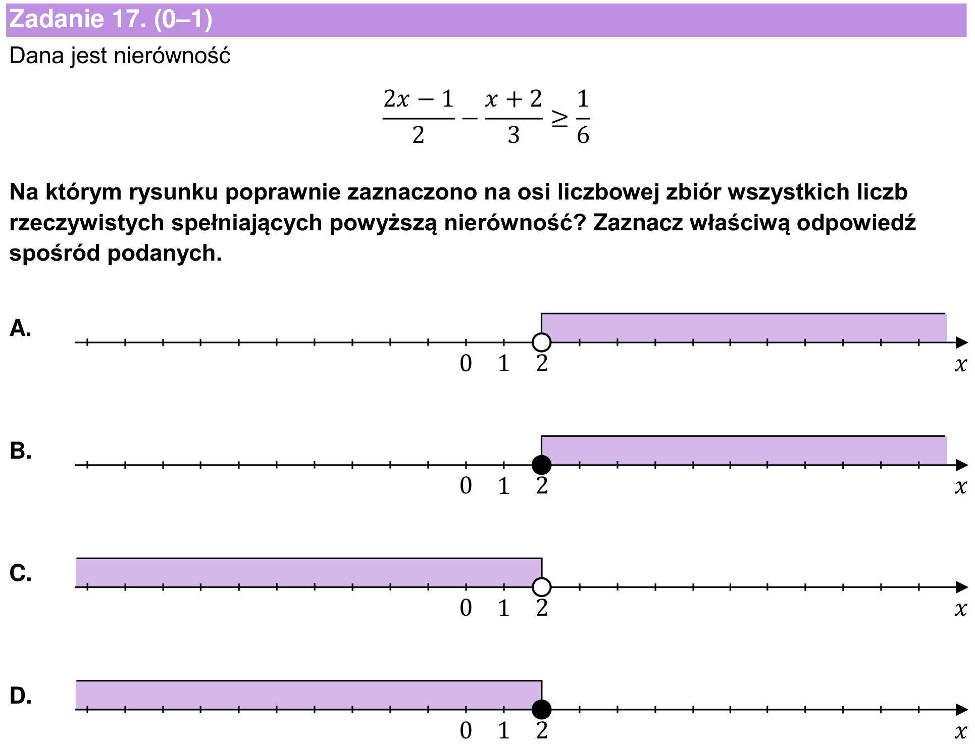 Informator maturalny 2024 – podstawa, zadanie 17