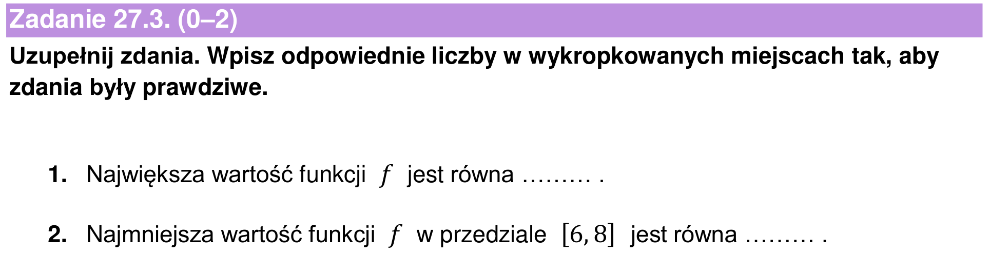 Informator maturalny 2024 – podstawa, zadanie 27.3